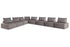 Bree Zee Brown 8-Piece Outdoor Modular Seating -  Ashley - Luna Furniture