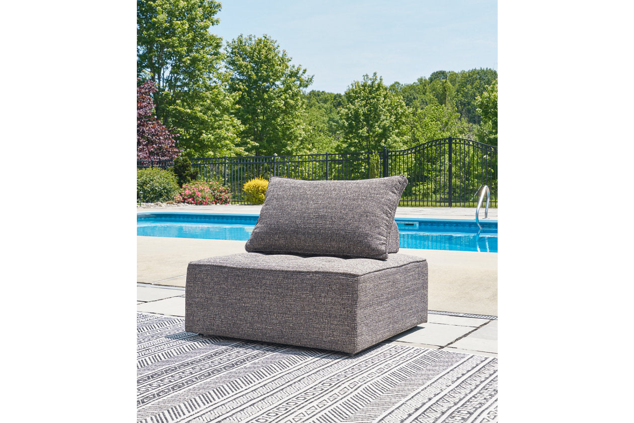 Bree Zee Brown 7-Piece Outdoor Modular Seating -  Ashley - Luna Furniture
