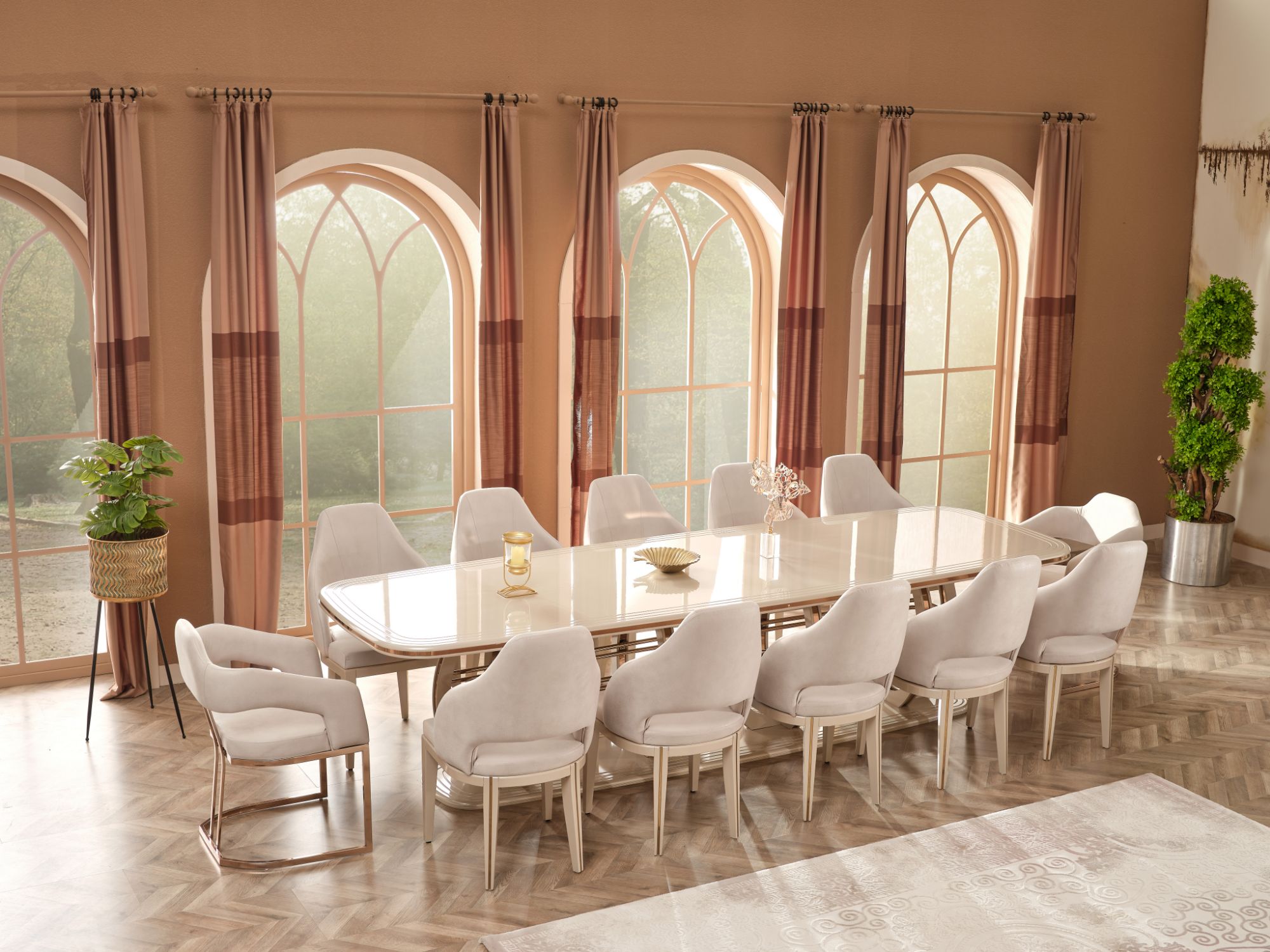 Paris Dining Table, Table 78"