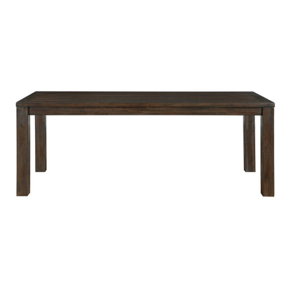 Paulson Dark Brown/Blue Gray 79" Dining Set from Homelegance - Luna Furniture