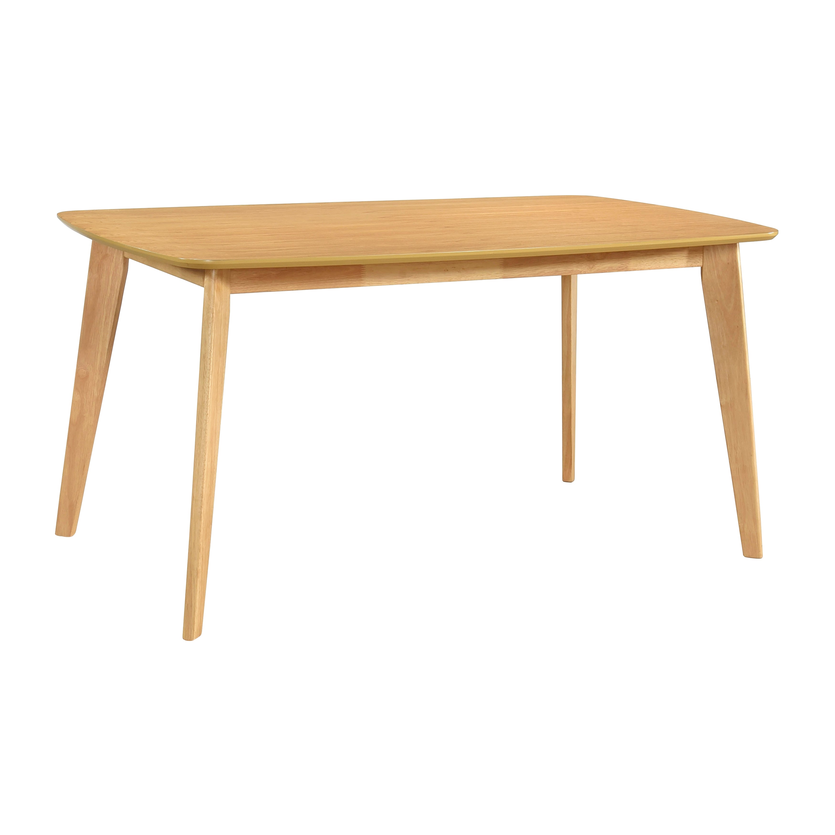 Pratter Natural Oak 7-Piece 59" Dining Table from Homelegance - Luna Furniture