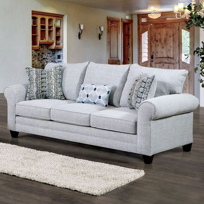 Aberporth Gray/Multi Transitional Living Room Set