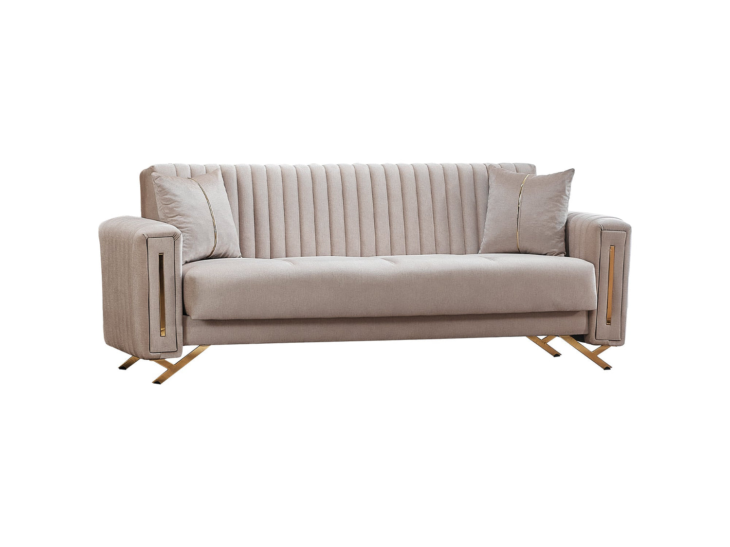 Senfoni Convertible Sofa in Beige