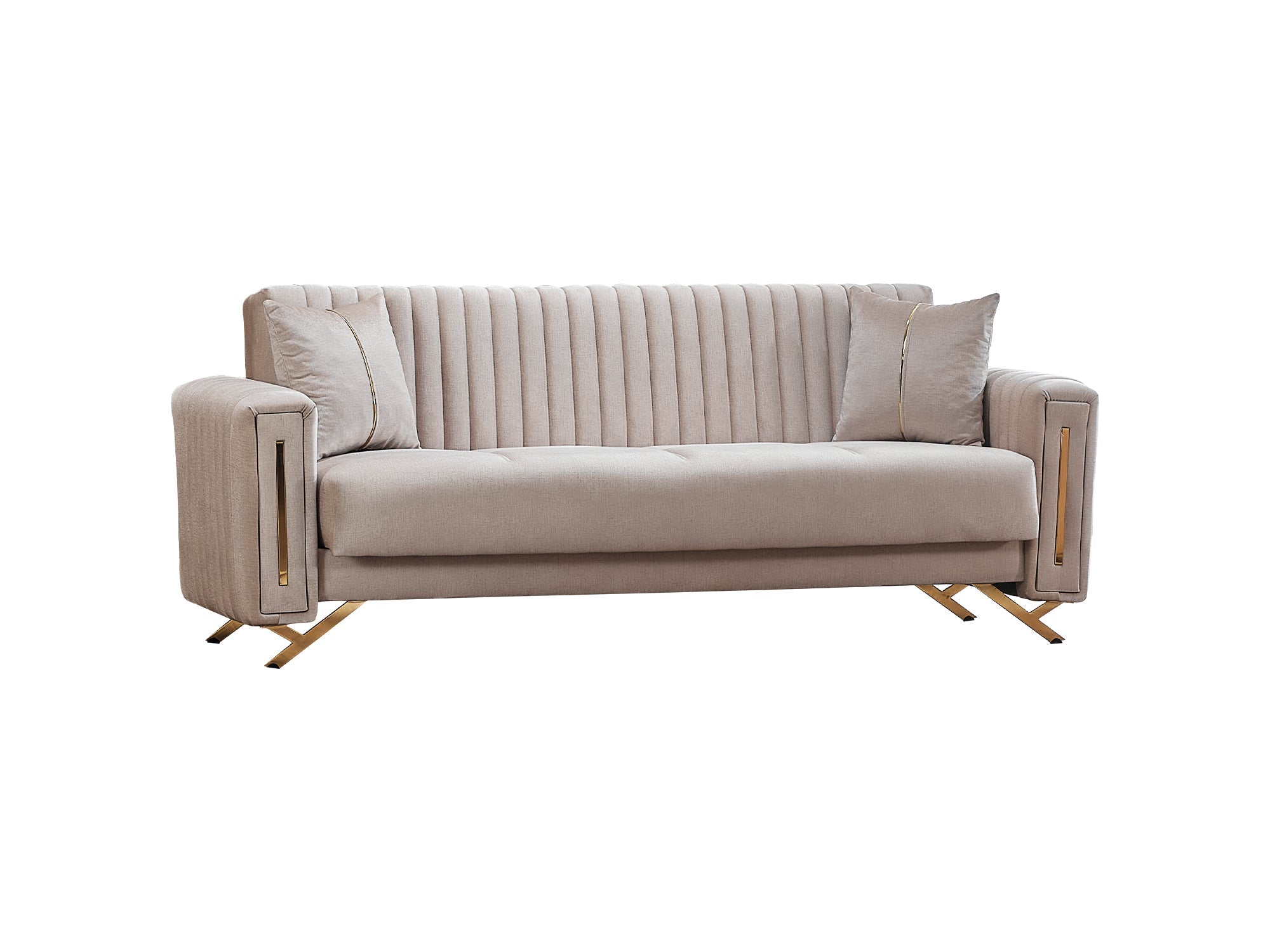 Senfoni Convertible Sofa in Beige