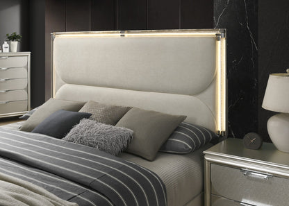 Sheridan Silver Contemporary Bedroom Set