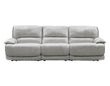 Olsen 3-Piece Dual-Power Zero-Gravity Modular Reclining Sofa, Silver