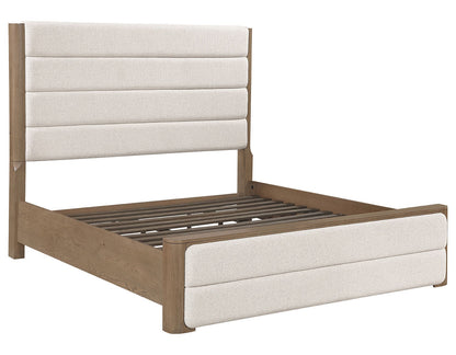 Theo Brown King Upholstered Bed