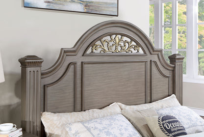 Syracuse Gray Traditional Bedroom Set