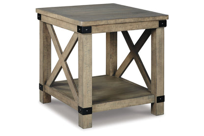 Aldwin Gray Coffee Table and 2 End Tables -  Ashley - Luna Furniture