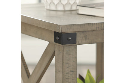 Aldwin Gray Coffee Table and 2 End Tables -  Ashley - Luna Furniture