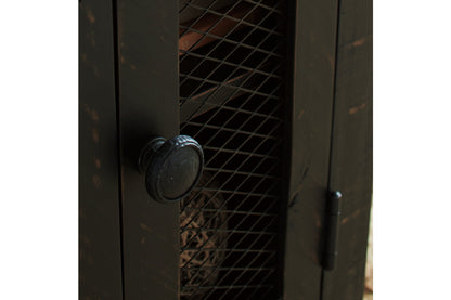 Valebeck Black/Brown Coffee Table and 2 Chairside End Tables -  Ashley - Luna Furniture