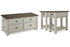 Bolanburg Two-tone Coffee Table and 2 End Tables -  Ashley - Luna Furniture