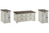 Bolanburg Two-tone Coffee Table and 2 Chairside End Tables -  Ashley - Luna Furniture