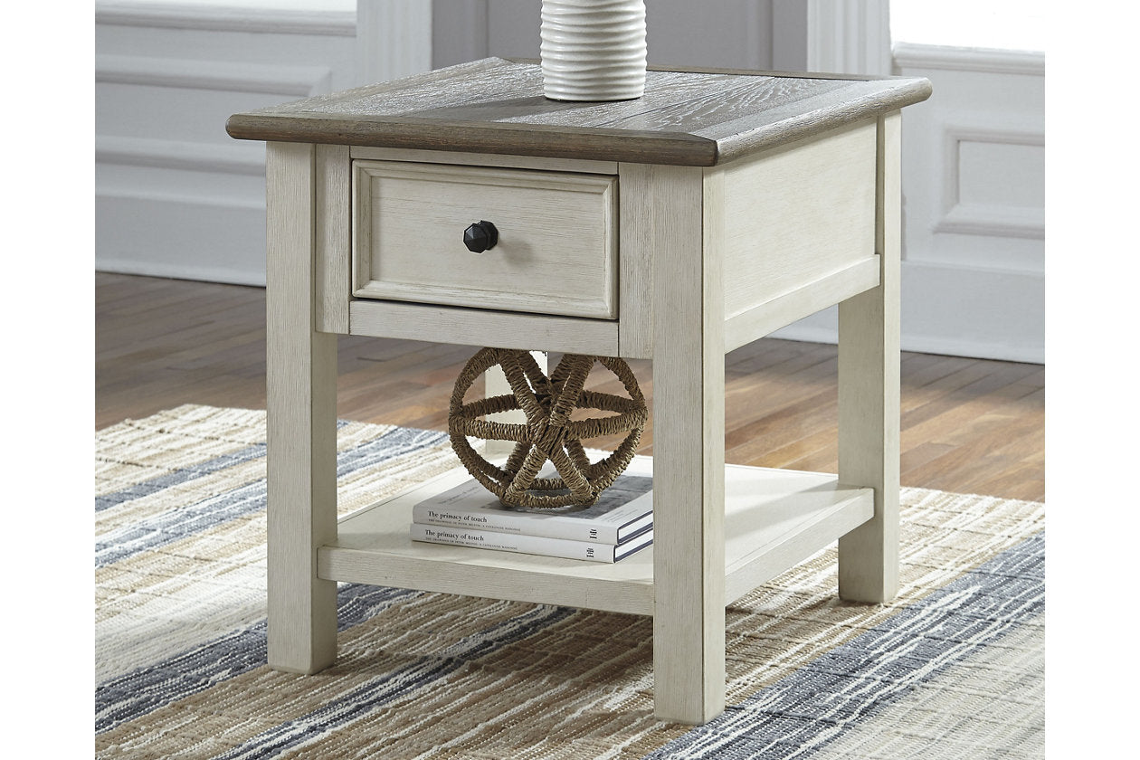 Bolanburg Two-tone Coffee Table and 2 End Tables -  Ashley - Luna Furniture