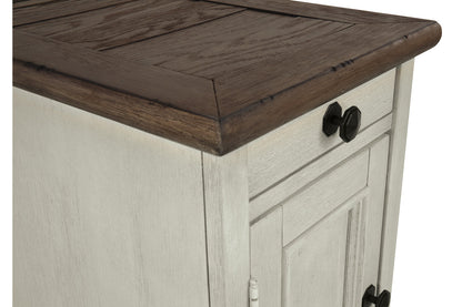 Bolanburg Two-tone Coffee Table and 2 Chairside End Tables -  Ashley - Luna Furniture