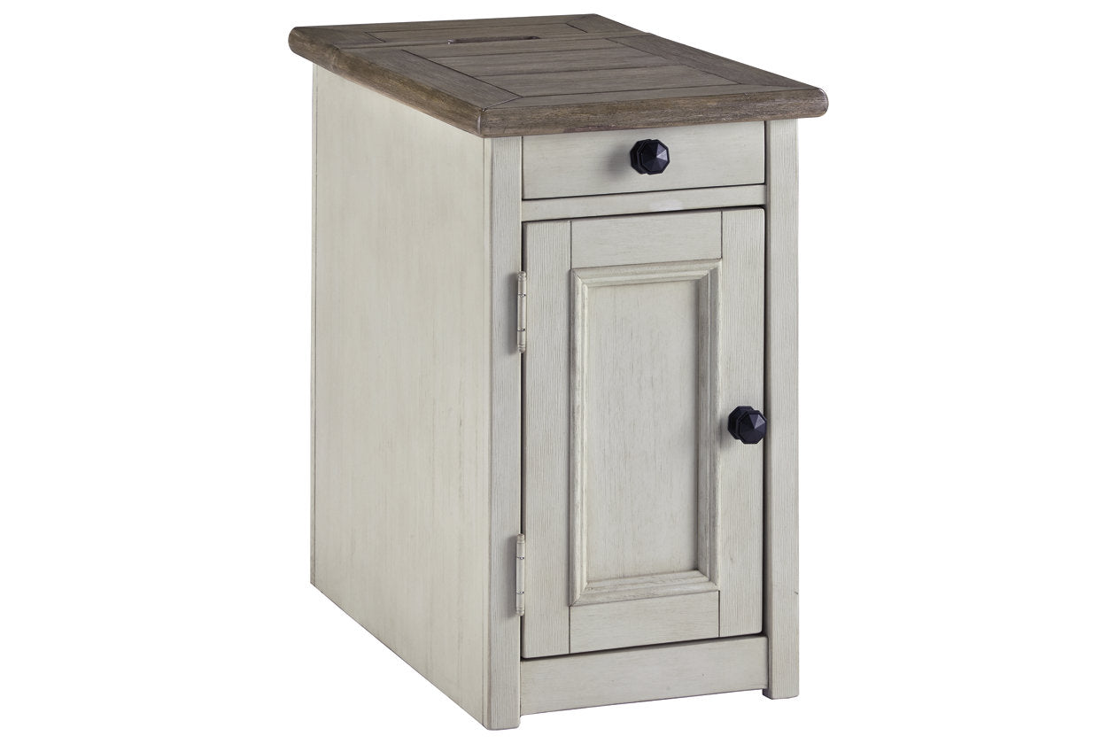 Bolanburg Two-tone Coffee Table and 2 Chairside End Tables -  Ashley - Luna Furniture