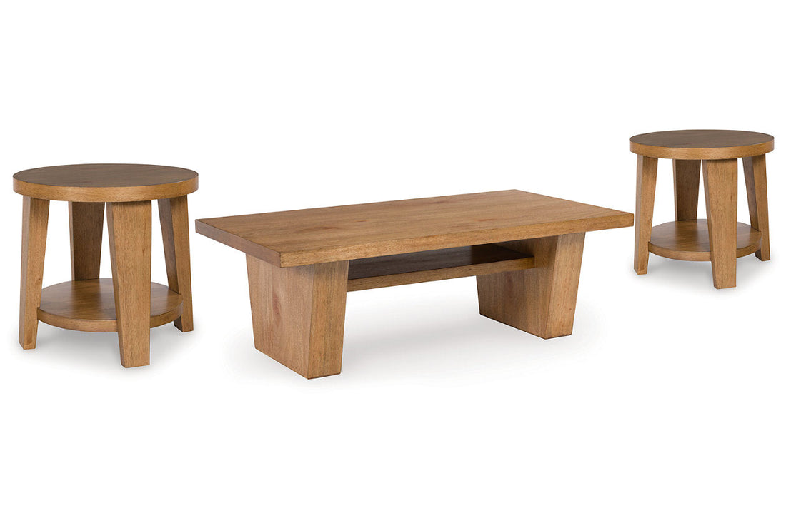 Kristiland  Coffee Table and 2 End Tables -  Ashley - Luna Furniture
