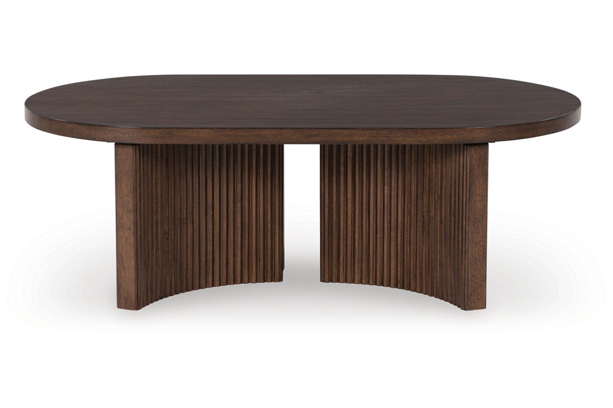 Korestone  Coffee Table and 2 End Tables -  Ashley - Luna Furniture