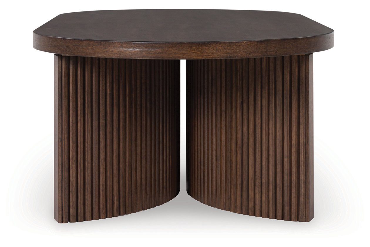 Korestone  Coffee Table and 2 End Tables -  Ashley - Luna Furniture