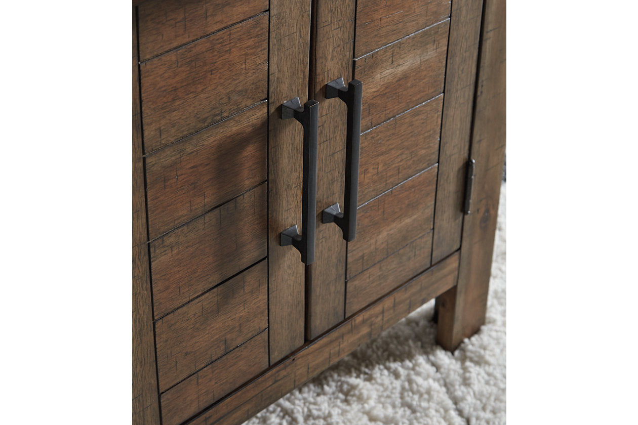 Moriville Grayish Brown Lift-top Coffee Table and 2 End Tables -  Ashley - Luna Furniture