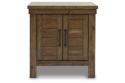 Moriville Grayish Brown Lift-top Coffee Table and 2 End Tables -  Ashley - Luna Furniture