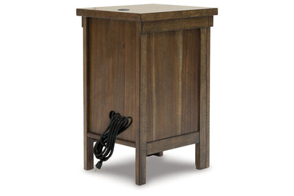 Moriville Grayish Brown Lift-top Coffee Table and 2 Chairside End Tables -  Ashley - Luna Furniture