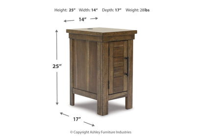 Moriville Grayish Brown Lift-top Coffee Table and 2 Chairside End Tables -  Ashley - Luna Furniture