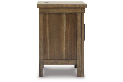 Moriville Grayish Brown Lift-top Coffee Table and 2 Chairside End Tables -  Ashley - Luna Furniture