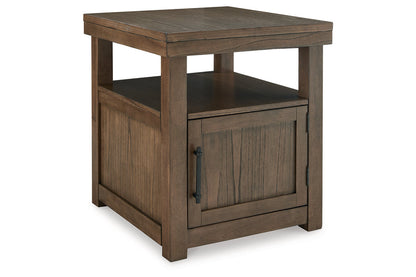 Boardernest Brown Coffee Table and 2 End Tables -  Ashley - Luna Furniture