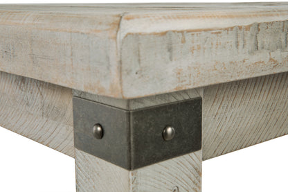 Carynhurst White Wash Gray Coffee Table and 2 End Tables -  Ashley - Luna Furniture