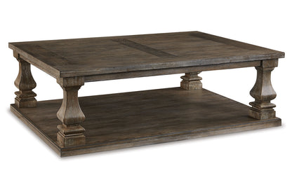 Johnelle Gray Coffee Table and 2 End Tables -  Ashley - Luna Furniture