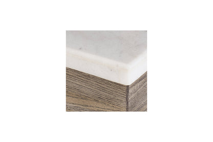 Loyaska Brown/Ivory Coffee Table and 2 End Tables -  Ashley - Luna Furniture