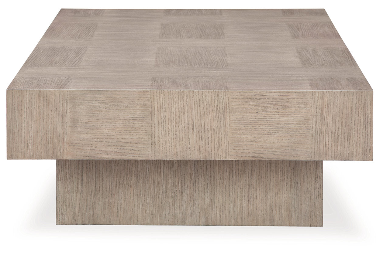 Jorlaina Light Grayish Brown Coffee Table and 2 End Tables -  Ashley - Luna Furniture