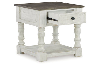 Havalance White/Gray Lift Top Coffee Table and 2 End Tables -  Ashley - Luna Furniture