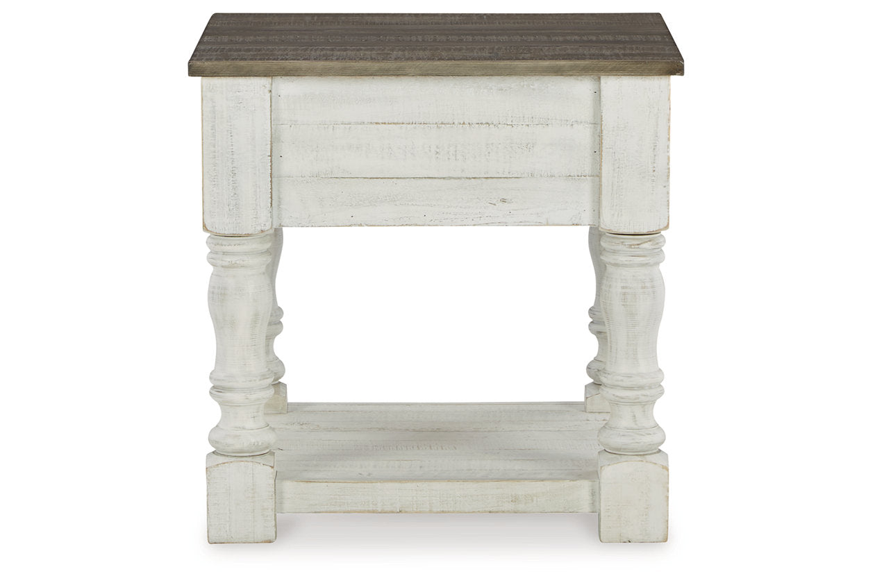 Havalance White/Gray Lift Top Coffee Table and 2 End Tables -  Ashley - Luna Furniture