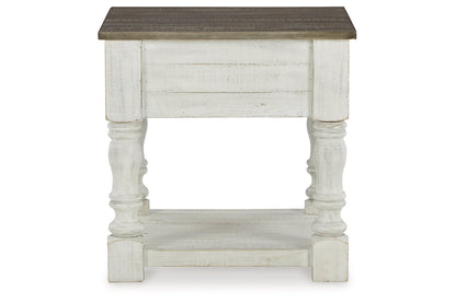 Havalance White/Gray Lift Top Coffee Table and 2 End Tables -  Ashley - Luna Furniture