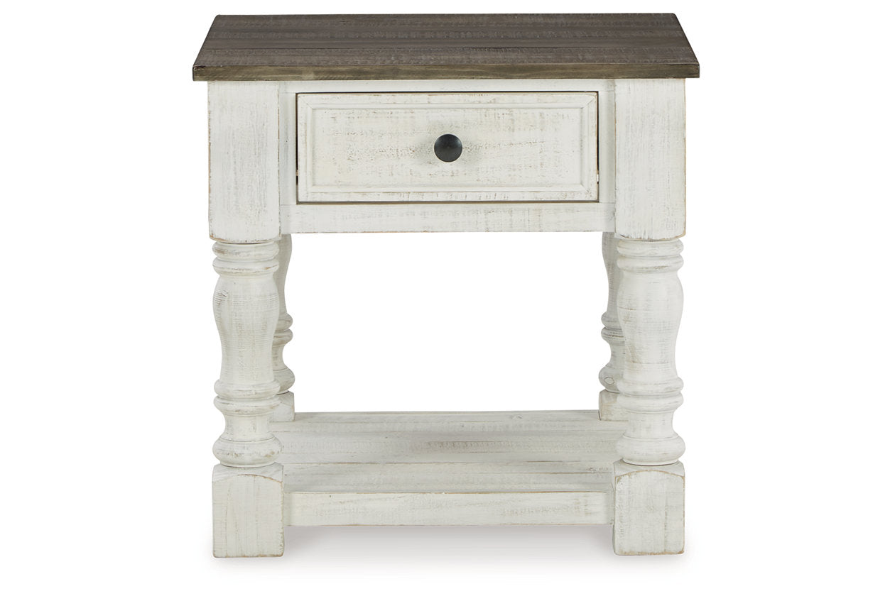 Havalance White/Gray Lift Top Coffee Table and 2 End Tables -  Ashley - Luna Furniture