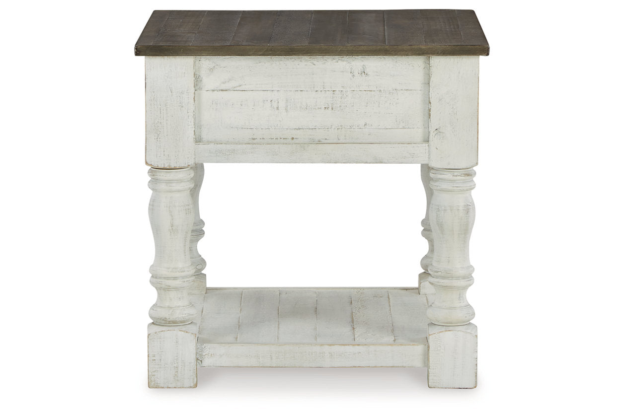 Havalance White/Gray Lift Top Coffee Table and 2 End Tables -  Ashley - Luna Furniture