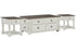 Havalance White/Gray Lift Top Coffee Table and 2 End Tables -  Ashley - Luna Furniture