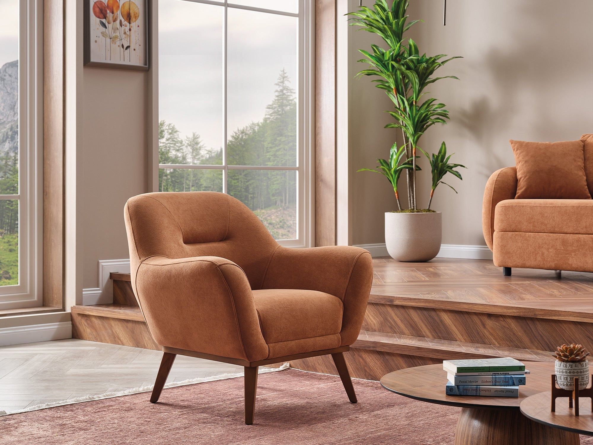 Toscana Chair in Orange