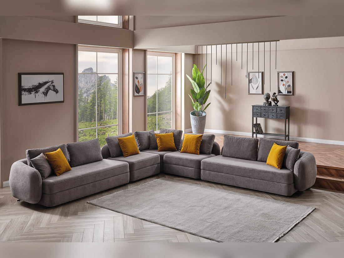 Toscana Gray Modular Sectional