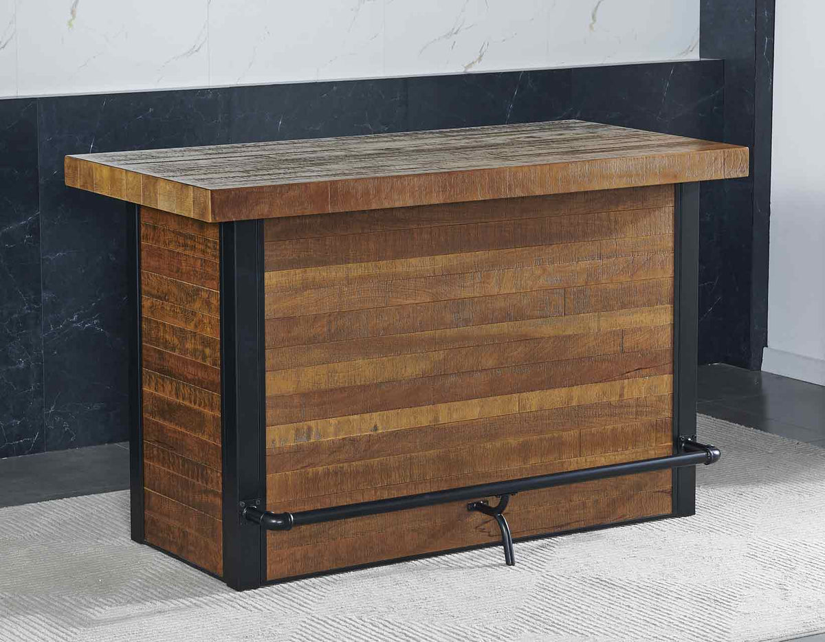 Tyler Chestnut/Black 38-inch Counter Bar