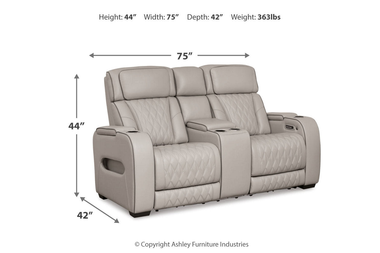 Boyington  Power Reclining Sofa, Loveseat and Recliner -  Ashley - Luna Furniture