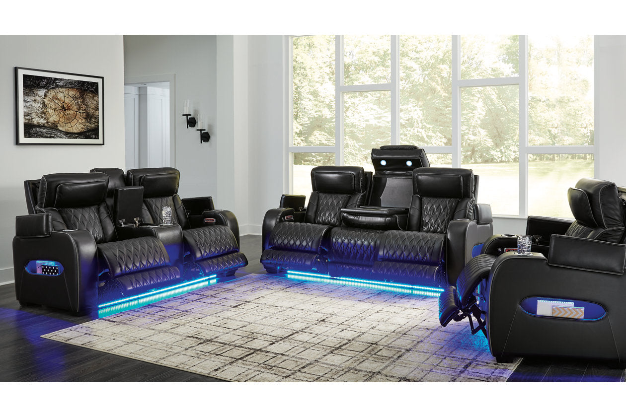 Boyington  Power Reclining Sofa, Loveseat and Recliner -  Ashley - Luna Furniture