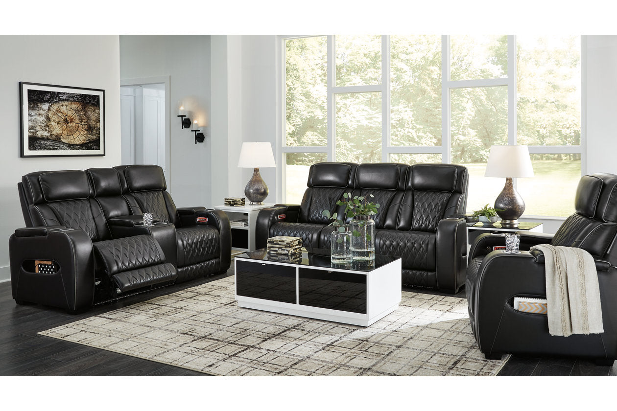 Boyington  Power Reclining Sofa, Loveseat and Recliner -  Ashley - Luna Furniture