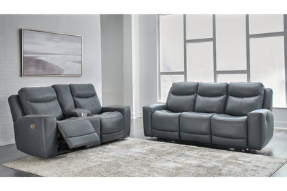 Mindanao  Power Reclining Sofa, Loveseat and Recliner -  Ashley - Luna Furniture