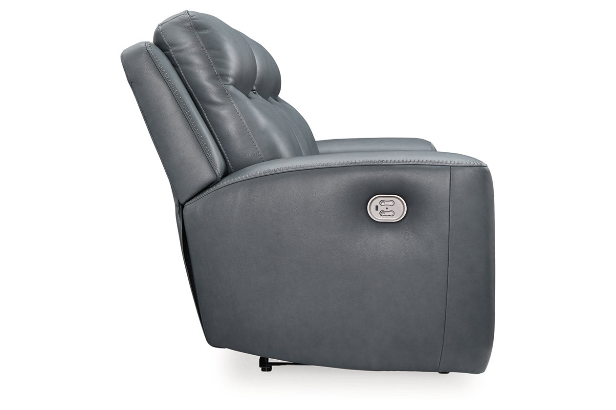 Mindanao  Power Reclining Sofa, Loveseat and Recliner -  Ashley - Luna Furniture