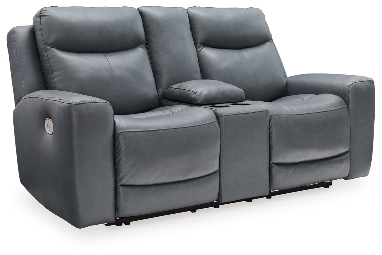 Mindanao  Power Reclining Sofa, Loveseat and Recliner -  Ashley - Luna Furniture
