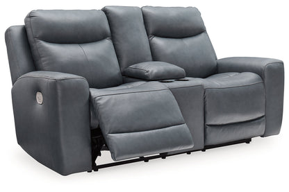 Mindanao  Power Reclining Sofa, Loveseat and Recliner -  Ashley - Luna Furniture