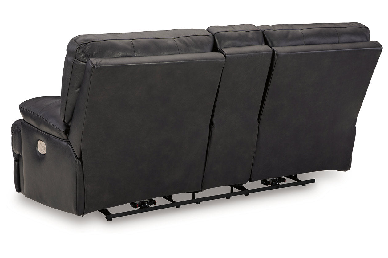 Mountainous  Power Reclining Sofa, Loveseat and Recliner -  Ashley - Luna Furniture
